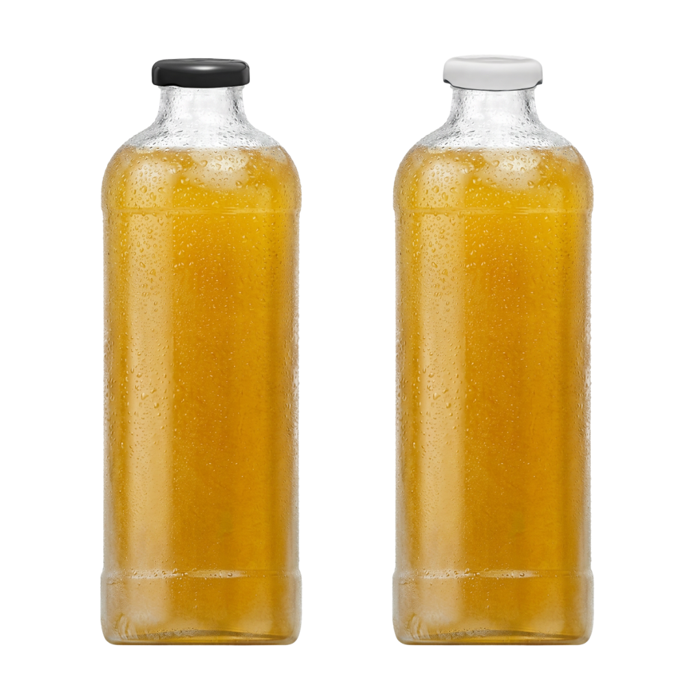 Botella vidrio de 1000Ccc limonada de 12 unidades con tapa - Imagen 7