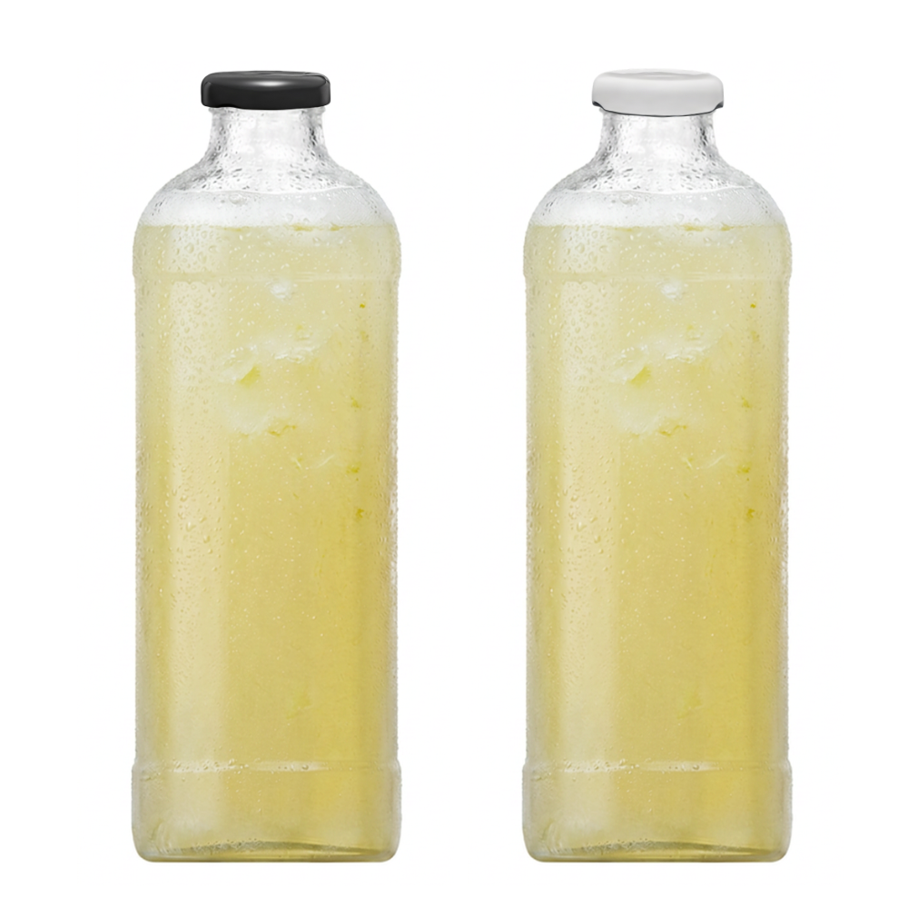 Botella vidrio de 1000Ccc limonada de 12 unidades con tapa - Imagen 9