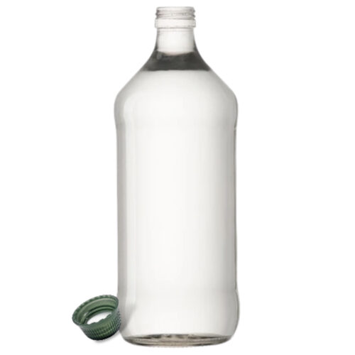 pack 15 Botellas vidrio de 1 Litro tapa PVC