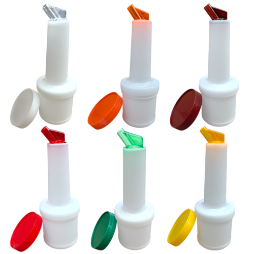 Set De 6 Dispensador De Jugo Sumo Juice Master 500 Cc Bar (6 colores)
