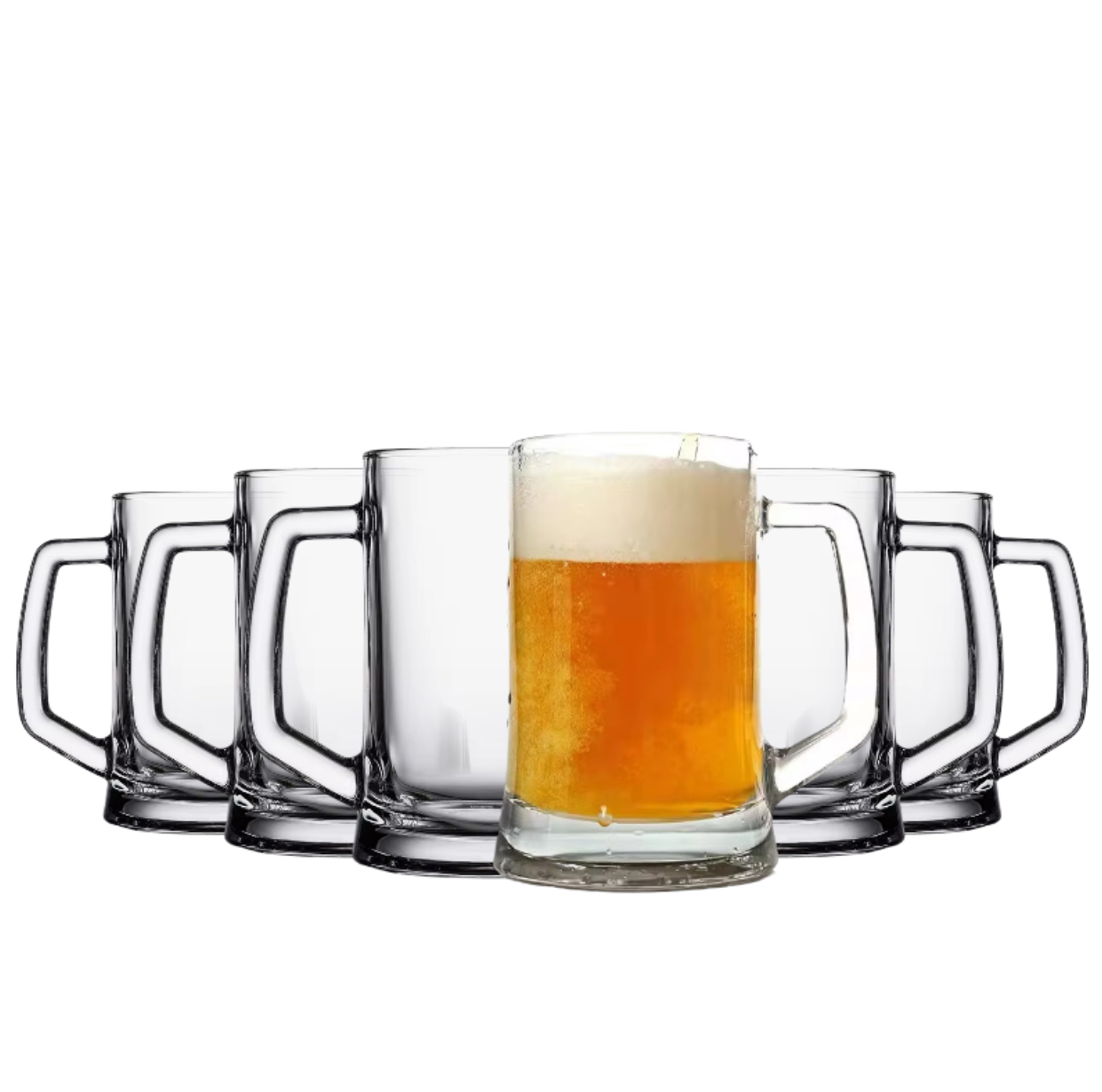 SET DE 6 VASO CERVEZA CHOPERO 500CC
