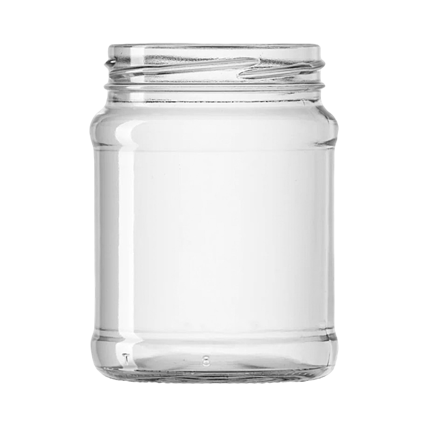 Frasco conservero de 340ml de 23 unidades con tapa 70MM